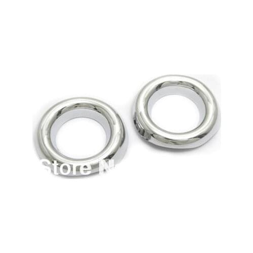 Car Styling Chrome Front Fog Light Cover For Jeep Compass 2007-2012