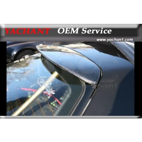 Car-Styling Carbon Fiber Rear Roof Spoiler Fit For 1986-1991 RX7 FC3S Foresight Style Roof Spoiler Wing