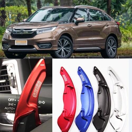 Tommia 2pcs Steering Wheel Aluminum Shift Paddle Shifter Extension For Honda AVANCIER 16-18 Car-styling