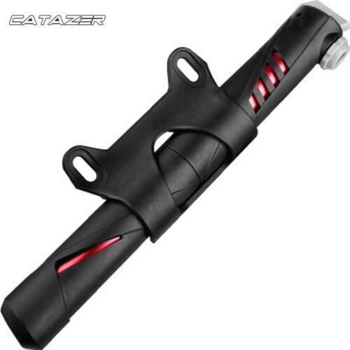 Bike Air Pump Mini Portable Cycling Hand Tire Inflator Air Compressor Hight Pressure Ball Double Road Bike Mount Bicycle Pump