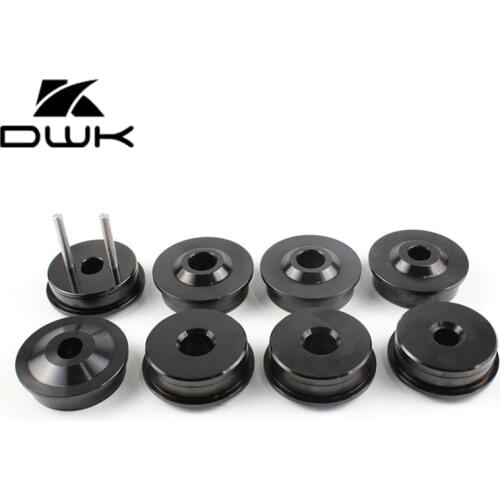 Aluminum Rear Subframe Solid Bushings 8PCS For Subaru BRZ 13-15 FR-S GT86