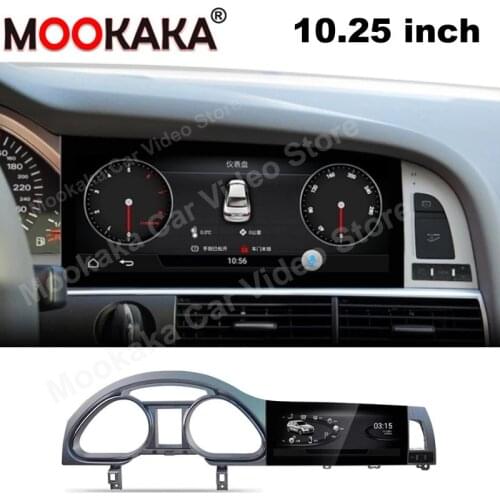 For Audi Q7 A6 2005-2011 10.25inch Car Video Radio Android Radio DVD Player Audio Multimedia GPS HD Touch Screen Radio