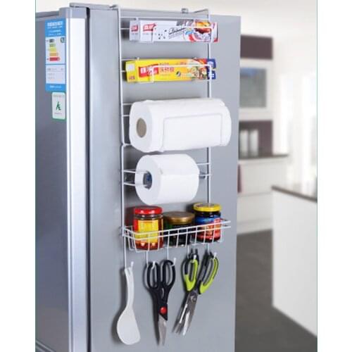 Home Accessories Refrigerator Hanging Storage Rack Holder Large Capacity For Home Kitchen Fridge Utensilios De Cocina