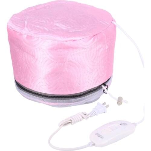 Electric Hair Thermal Treatment Beauty Steamer SPA Nourishing Hair Care Cap Waterproof Anti-electricity Hair Steamer Cap US Plug