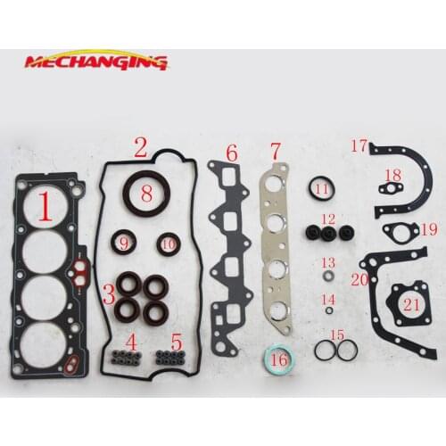 Customized LOGO For TOYOTA COROLLA SPRINTER CORONA 5AF 5A-F Full gasket set Automotive spare parts engine GASKET 04111-15082