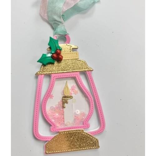 Lantern Shaker Metal Cutting Dies DIY Scrapbooking Card Stencil Paper Craft Handmade Album Handbook Decoration