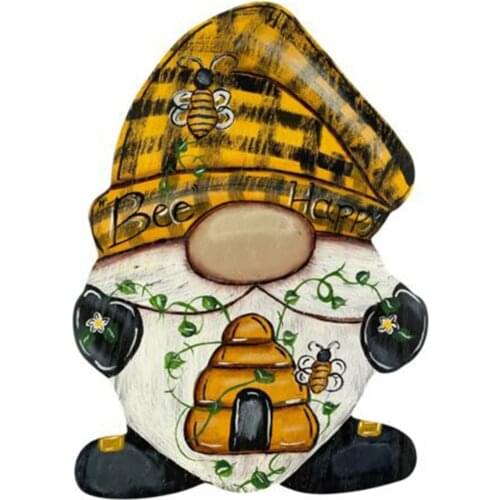 Bee Hanging Decoration Wall Indoor Home Decor Bumble Exquisite Door Window Pendent Honey Festival Happy Family Ornament 2021 New