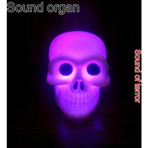 Human secrets room escape room props Secret room escape theme Scary sound skull cranihead unlock Light eyes