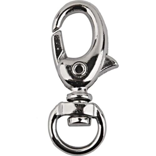 20x Swivel Trigger Clips Snap Hooks Lobster Clasps Keychain Bag Craft DIY 9mm