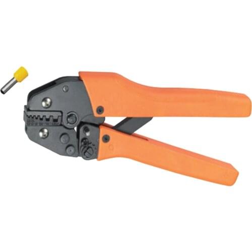 23-10AWG 0.25-6.0mm² Insulated and non-insulated Ferrules Ratchet Crimping Plier