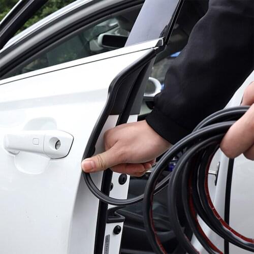4 Meters Car Door Seal Strips Sticker B Shape for Buick Regal Lacrosse Excelle GT/XT/GL8/ENCORE/Enclave/Envision/Park Avenue/Roy