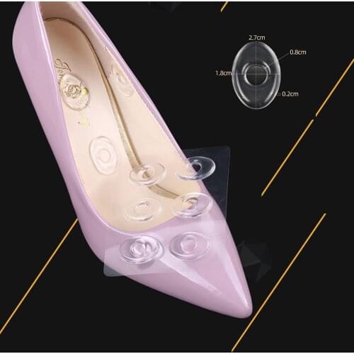 6Pcs Eyelet stickers Protector Pads Silicone Gel Corn Pain Relief Rings Gel Cushion Pad Caps Remover Shoes Stick Foot Care Tools