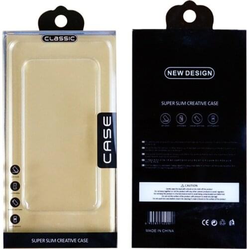 6 Styles Blister PVC Plastic Clear Retail Packaging Package Box for Phone 4.7~6.5 Inch Clear Mobile Phone Case Cover Wholesale