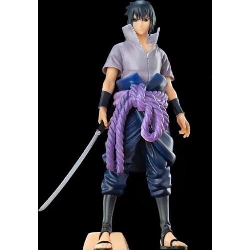 28cm Anime Naruto Figure Sasuke PVC Action Decoration Collection Uchiha Sasuke Figurine Toys Model Figurine Toy Home Decor