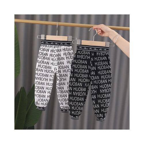 Ice Silk Spring Summer Thin Casual Pants Boys Kids Trousers Children Clothing Teenagers Formal Outdoor Elastic Waist High Qualit