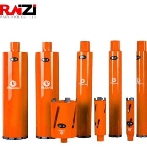 Raizi 18-63mm Laser Welded Drill Bit M22 for Concrete Wall Air Conditioner Hole Water Pipe Wet Diamond Hole Saw Drilling Tools