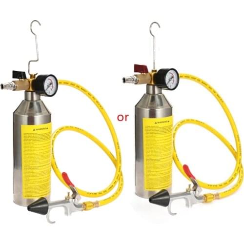 Car Air Conditioning Pipe Cleaning Machine Pipeline Washer Bottle Refrigeration System Maintenance Power Tool Wholesalse
