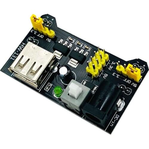 MB102 Breadboard Power Supply Module /MB102 white Breadboard Dedicated Power Module 2-way 3.3V 5V MB-102 Solderless Bread Board