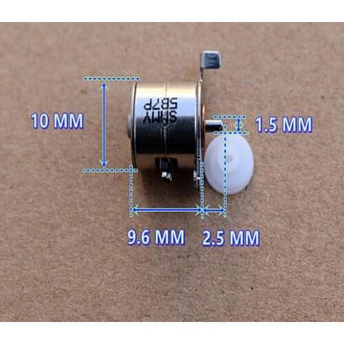 Sankyo DC 5V Micro 10MM 2-phase Permanent Magnet Stepper Motor 4 Wire Miniature Precision Stepping Motor DIY Digital Product
