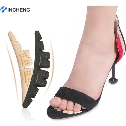Memory foam Non-slip Insoles Sticker for High Heels Flip Flop Sandals Self-adhesive Sticker Lady Women Insole Forefoot Cushion