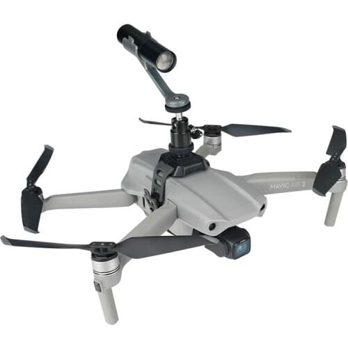 Drone light Rechargeable battery flashlight Searchlight + Strap bracket base for dji Mavic 2/ Air 2 /Air 2S /FIMI X8 SE drone