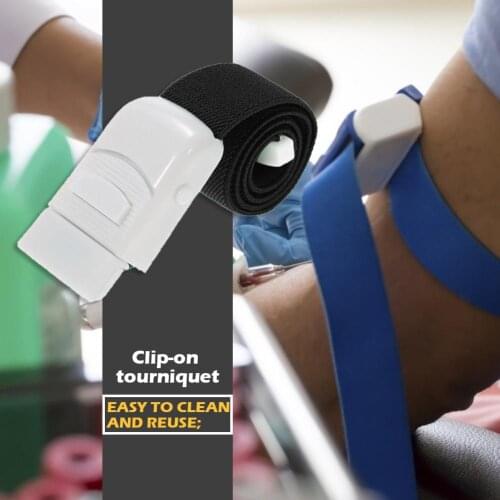 Durable Tourniquet Delicate Texture Wear-resistant Medical Paramedic Tourniquet Buckle Outdoor Sports Hunting Emergency Tools