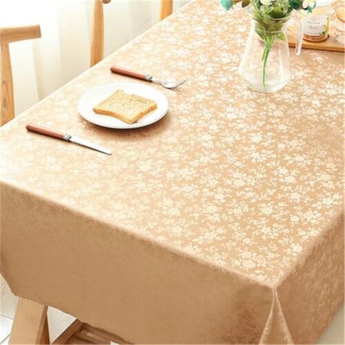 Pvc Tablecloth waterproof oil-proof cloths cover Kitchen accessories for home Direct Sales Tablecloth Wedding Party Decoration