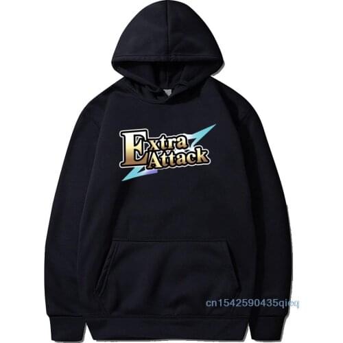 Anime Long sleeve Hooded Fate Grand Order Sweatshirt Saber Quick Star Buster FGO Coat Arts Extra Attack Retro Polyester Hooded