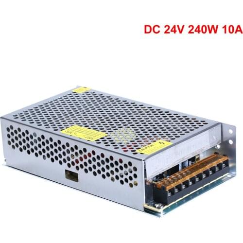 DC 24V 240W 10A Universal Regulated Switching Power Supply Compatible with Anet ET4 ET4X Creality Ender 3 3D Printer