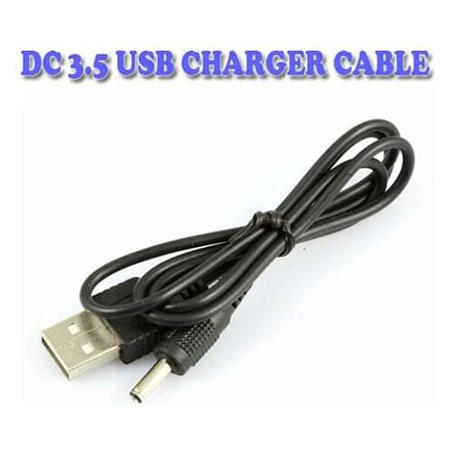 USB to DC Power Cable 60CM/2FT USB Charger Cable to DC 3.5 mm Plug/Jack Dc3.5 Power Cable 100pcs/lot