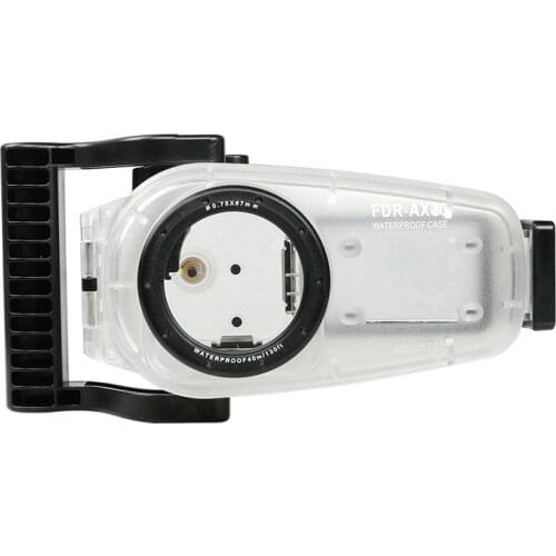 40m/130ft for Sony FDR-AX30 AX30/AX33/AXP33/AXP35 Underwater video camera housing Waterproof Hard Case