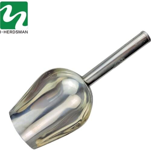 1 pc Feed Shovel Farm Animal Thickened stainless steel hopper feed hopper scoop shovel products equipment Free shipping