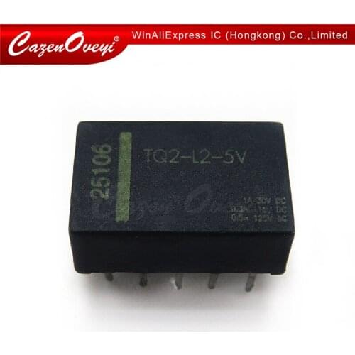 1pcs/lot TQ2-L2-12VDC TQ2-L2-12V TQ2-L2-DC12V TQ2-L2-5VDC TQ2-L2-5V TQ2-5V TQ2-12V In Stock