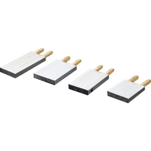 2PCS 30/40/50mm Aluminum Water-cooled Block/Plate/Sheet Water Cooling Radiator Cooler Heat Sink Parts for RC Boat Brushless ESC