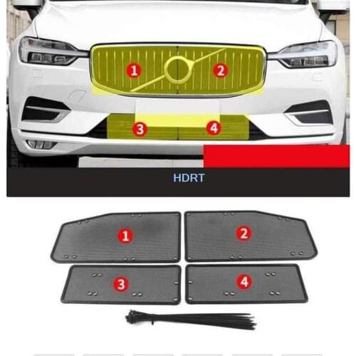 Car Insect Screening Mesh Front Grille Insert Net for Volvo XC60 2018 2019 2020 2021 Insect Grille Mesh Grill Inserts Net
