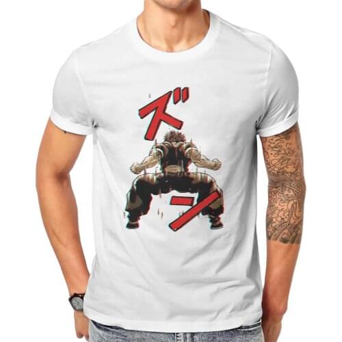 Baki Hanma Comic Cool Battle Crewneck TShirts Power Classic Personalize Homme T Shirt Funny Tops 6XL