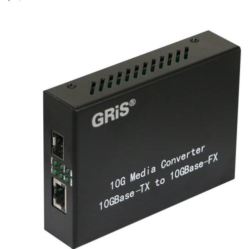 Free shipping 10G optical fiber transceiver LC interface 10G photoelectric converter Ethernet SFP multi-single-mode dual-fiber