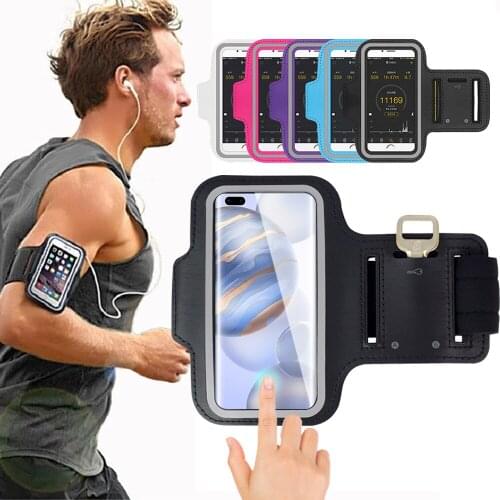 Sports Running Phone Bag for Honor V40 V30 V20 V10 Arm Band For Honor 8X 20 Pro 10 9 Lite 9i Cover For Honor 30 Pro+ 30i 30s