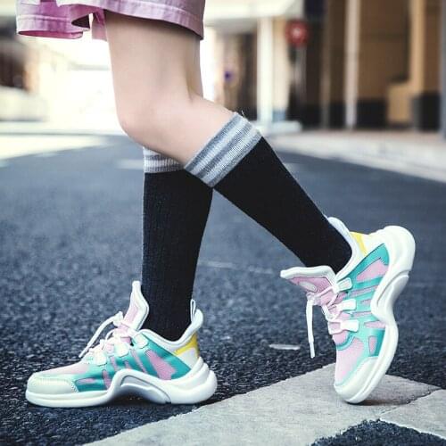 Kids shoes boys girls Microfiber Mesh Casual shoes fashion Breathable Comfortable Anti-slippery Gym shoes Collision Lazy shoes