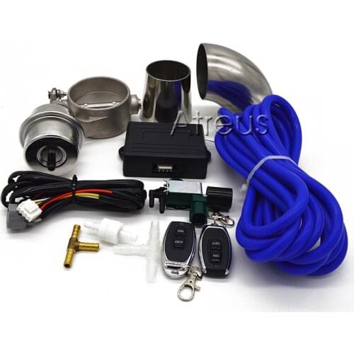 For BMW E46 E39 E90 E70 E87 X5 E53 Toyota Coralla VW Polo Passat Bora Honda Civic Exhaust Control Valve Set With Vacuum Actuator