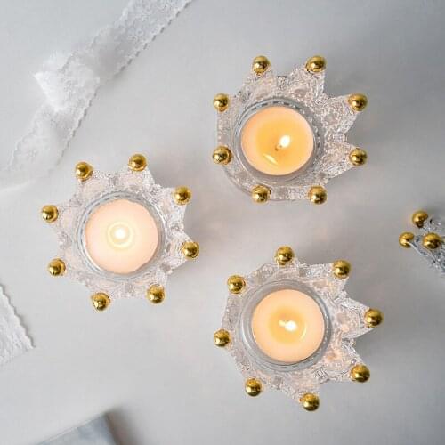 Crystal Candelabra Candle Holder Candlestick Creative Christmas Decor Party Decoration For Home Europe Holidays