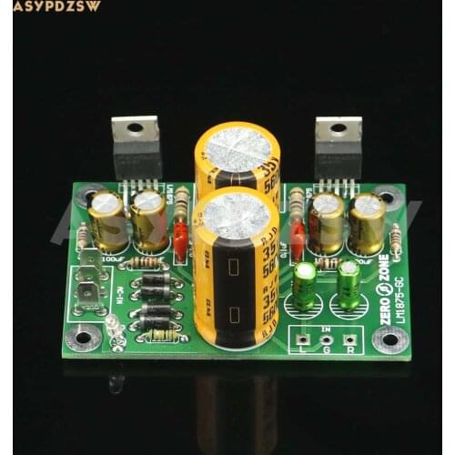 Classic LM1875-GC Stereo power amplifier 20W+20W PCB/DIY Kit/Finished board