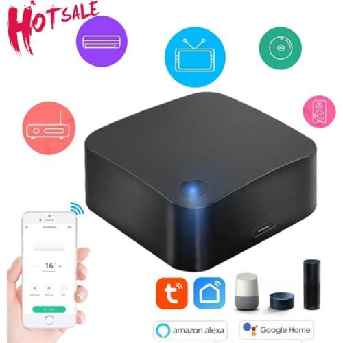 Smallest Mini WiFi Smart IR Remote Controller Smart Home Compatible With Alexa, Google Assistant, IFTTT, Smart Life, TuyaSmart