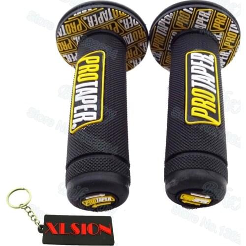 Soft Rubber Hand Grips for CRF KLX TTR MX Pit Dirt Bike ATV Quad Buggy Go Kart Motorcycle Motocross Moped Scooter