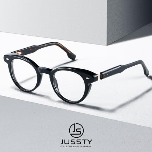 Retro Acetate Optical Prescription Eyeglasses Men Luxury Brand Bifocal Progressive Glasses Male Multifocal Myopia Spectacles