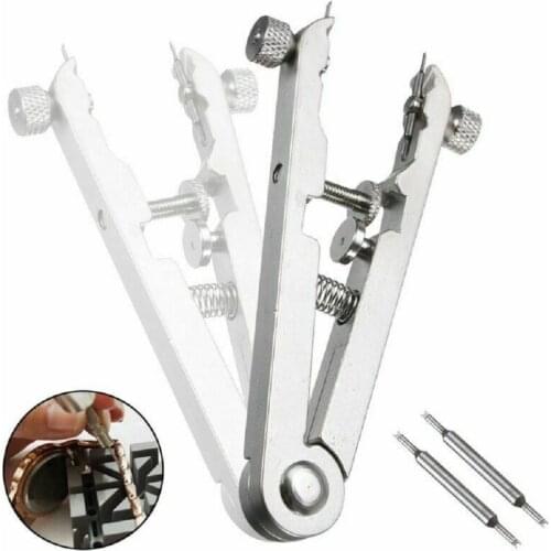 Watch Bracelet Spring Bar Standard Plier Remover Tweezer Replace Removing Tool + 2 Pins For ROLEX 6825 Wacth Repair Kit