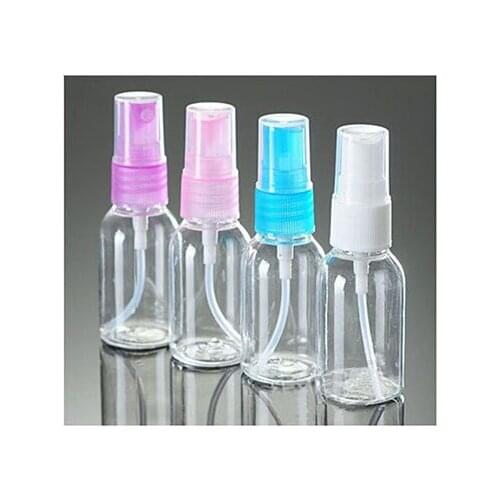 1 PCS 30ml Mini Small Empty Spray Bottles Make up Make-up Cosmetic Sample Container Plastic Perfume Transparent Atomizer