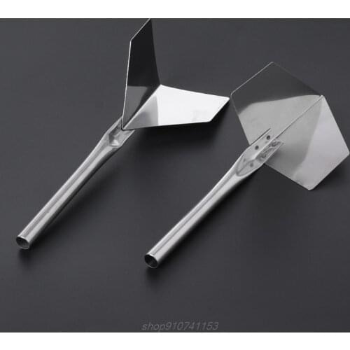 1 Pc Stainless Steel Garden Metal Handle 90 Degree Drywall Outdoor Corner Trowel N20 20 Dropshipping