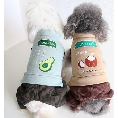 2021 Winter Jumpsuit Small Dog Apparel Fleece Winter Coat Snowsuit Outdoor Fleece Dog Cat Clothes