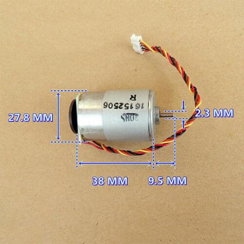 DC 12V 24V 10800RPM Mini High Speed RS-385 Printer Motor Speed Encoder Disk 12T Gear